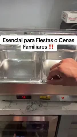 GARVEE 9QT Electric Chafing Dish Set, lo mejor para cuando haces cenas familiares, fiestas y demás, mantendrá tu comida caliente sin tanto peligro #partyneeds #electricchafingdish #calentadordecomida #homeessentials #homeneeds 