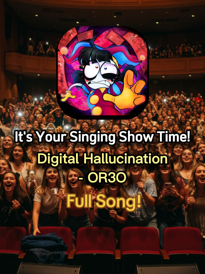 Replying to @emerylol_2763  Here it is! Digital Hallucination - OR3O  #digitalhallucination #tadc #karaoke #OR3O #singingchallenge 
