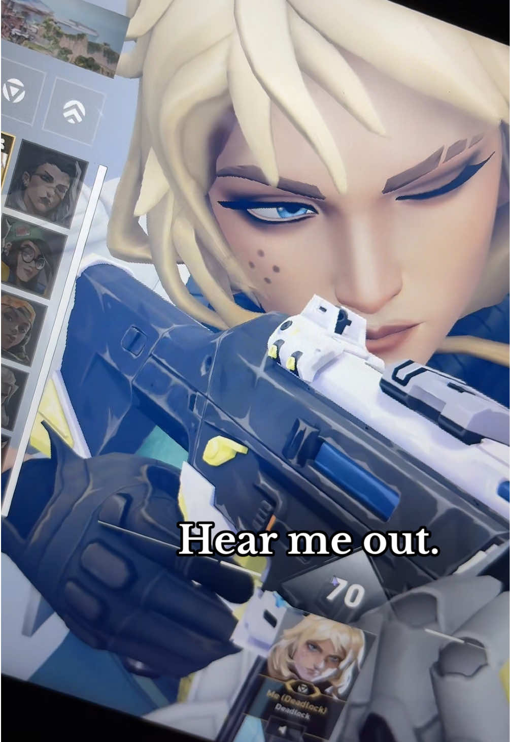 🩵🤍 #deadlock #Valorant #valorantgaming #deadlockvalorant #fyp 