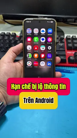 Hạn chế bị lộ thông tin khi dùng điện thoại #iphonetricks #android #androidtricks #fyp 