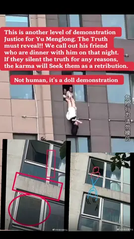 Justice for Yu Menglong.  The demonstration with a doll the possibility of the fact how the scratches and prints on the glasses occurred. Justice must reveal for Yu Menglong and his beloved mother. He lived with hope to provide better life for his only mom. He has found the meaning of life. He is not a person who would give up his life and left alone his beloved mother. အမေချစ်တဲ့သားလေး အတွက် အမှန်တရားပေါ်ပေါက်ပါစေ။ #justiceforyumenglong #yumenglong于朦胧 #yumenglong #fyp #rip 