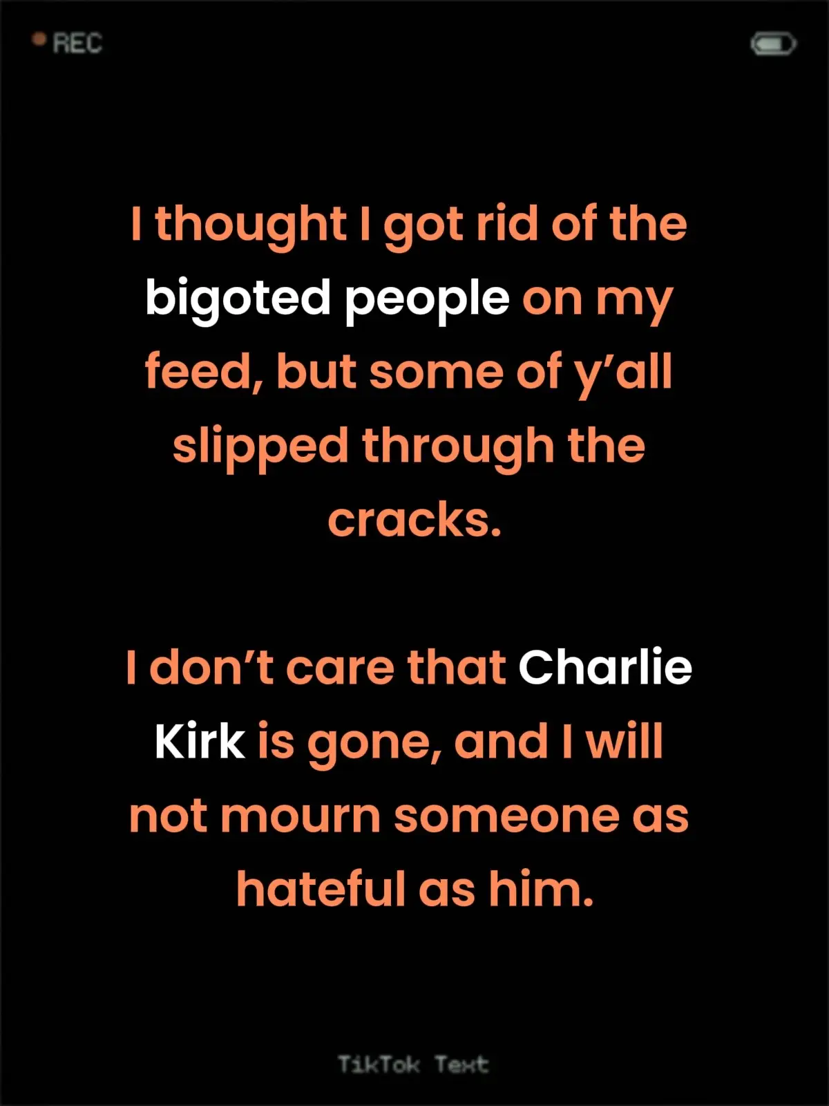 clean out, express your feelings here #bluedot #politics #charliekirk #trump #morals 