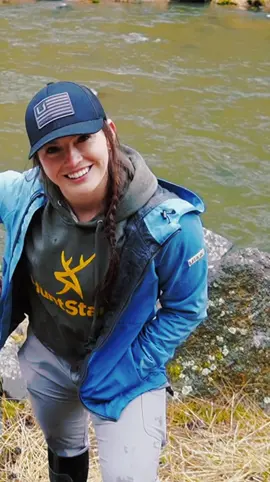 Steelhead fishing trip #fishinglife #fishing #foryoupage #bigfish #hannahbarron 