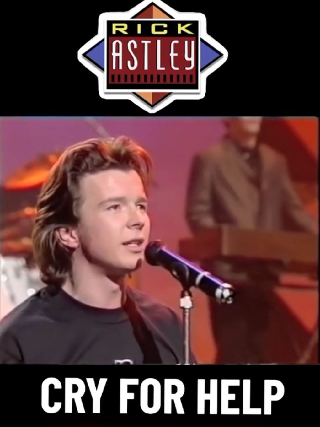 🎤 Rick Astley 🎶 Cry For Help #amusicasalva #pop #rickastley #cryforhelp #radiorock 
