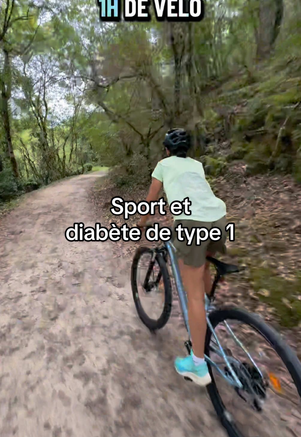 Je vous prie d'excuser mon t-shirt sale, je suis tombée à vélo mdr... #sportlover #diabetes #footing #type1diabetes #dt1 hashtag mode activité sur la pompe à insuline / diabète de type 1 et sport