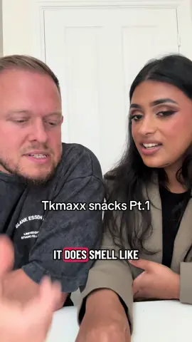 Trying tkmaxx snacks pt.1 😅 #mixedcouple #bangladesh #interracialcouple #tastetest 