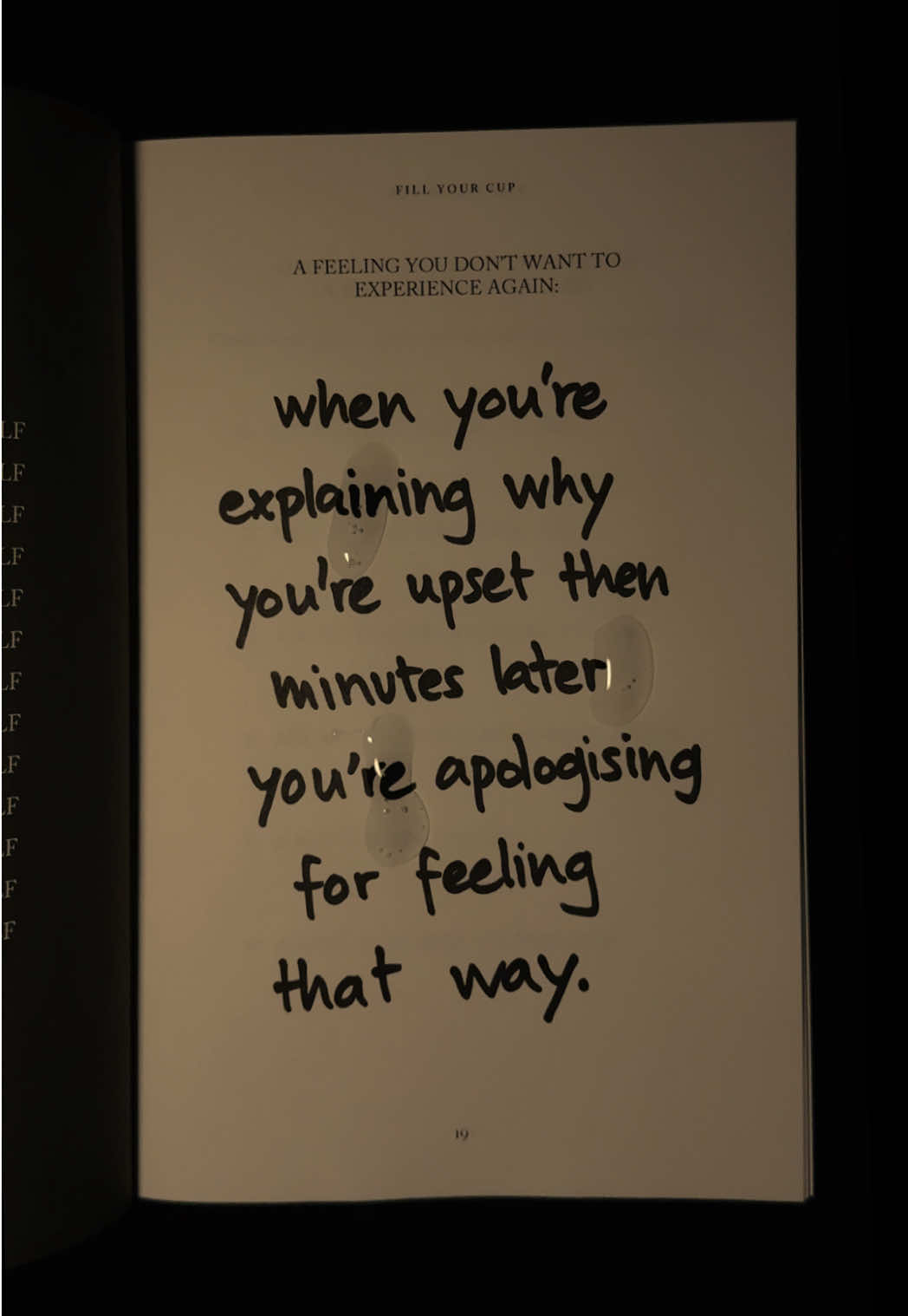 even when it’s not my fault