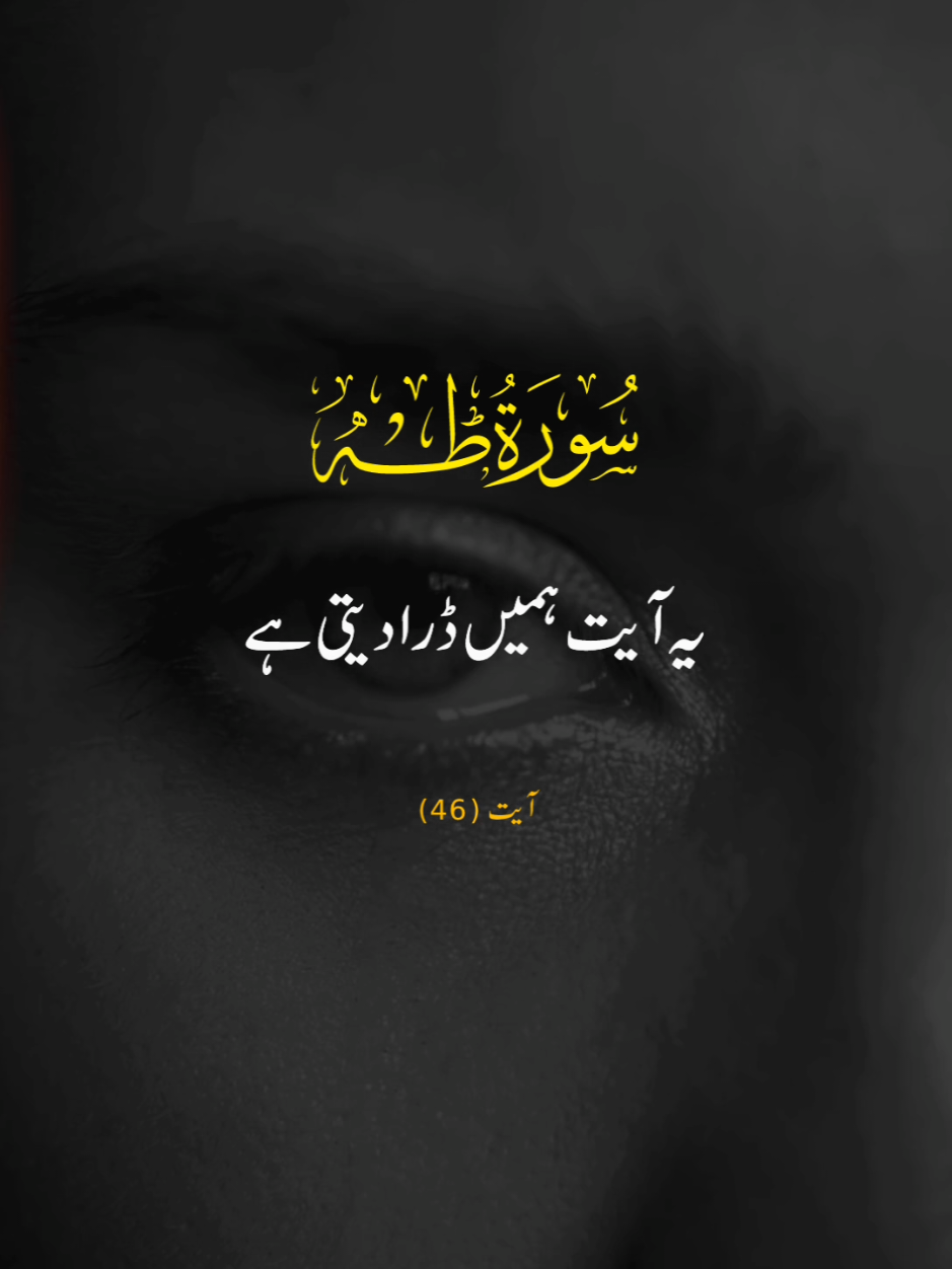 SURAH AL TAHA🌻VERSES (46)#surahaltaha #repost #urduqurantranslation #alquran #fyp @quran verses 