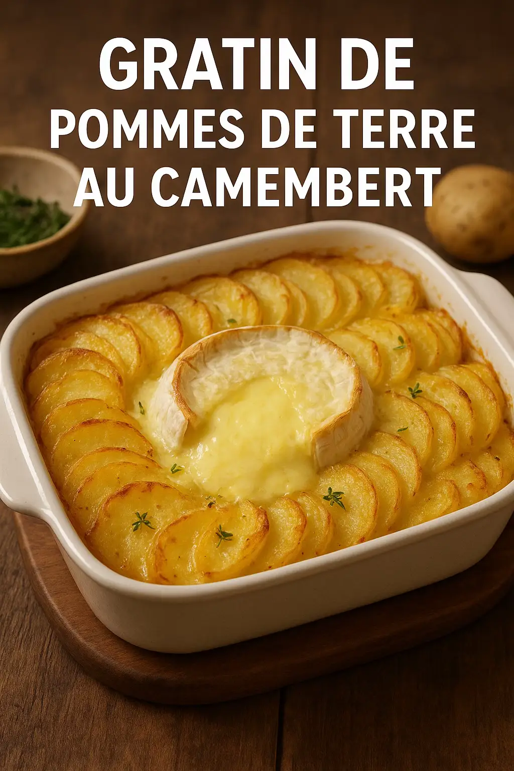 #cusinefacile #cuisinemaison #miam #camembert #pommedeterre 
