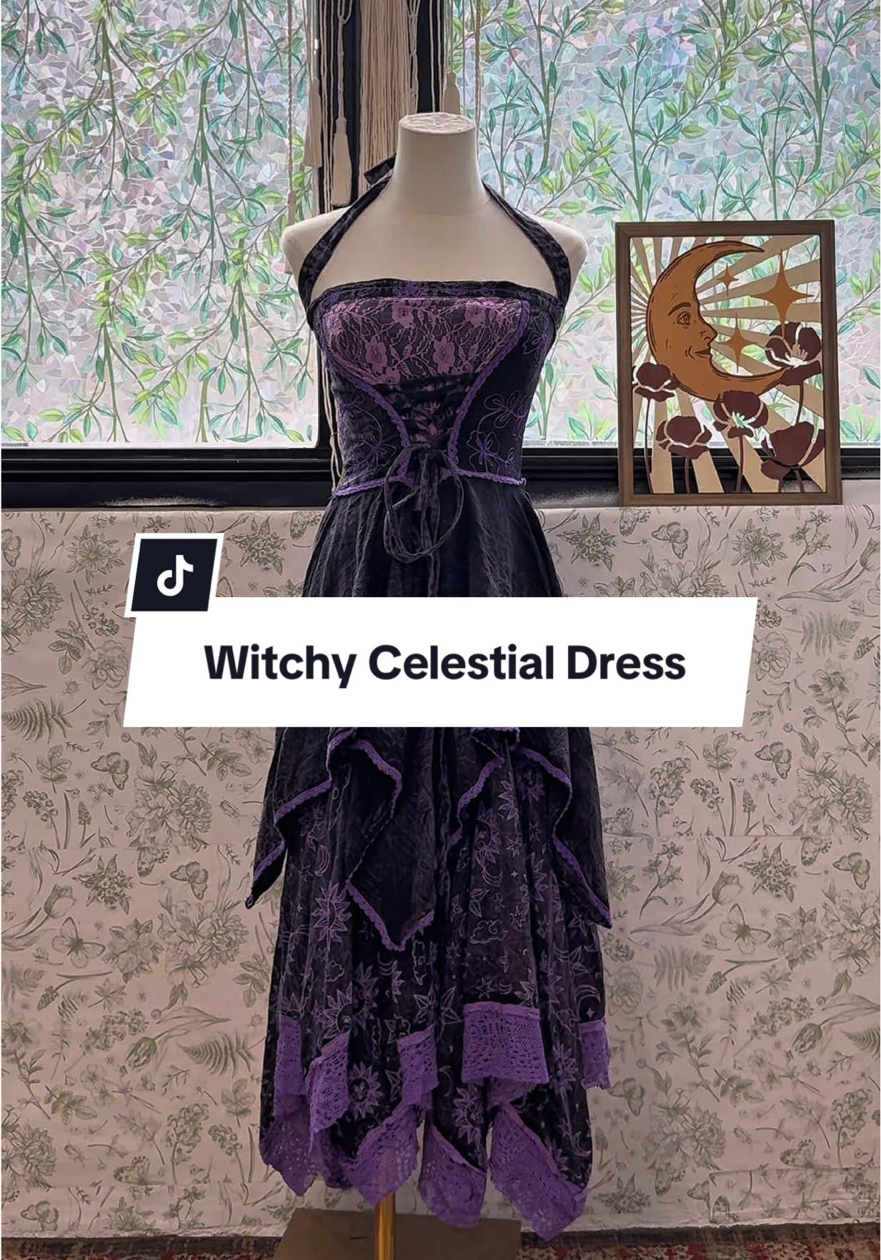 The witchy season is here and so is the outfit… #witchy #pixiedress #fashioninspo #OOTD #faecore 
