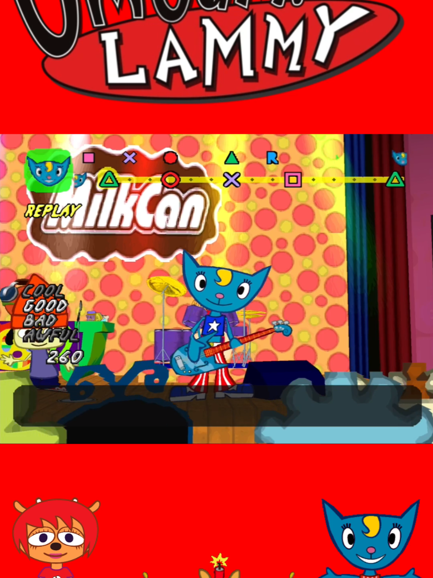 #umjammerlammy #parappa #gameplay #videojuego  #musical 