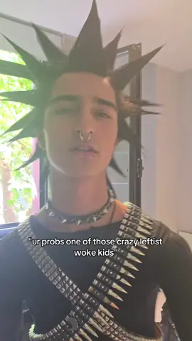 i love being the crazy anarcho lefty commie friend thats too woke <3 #fyp #punk #DIY #piercings #alt 
