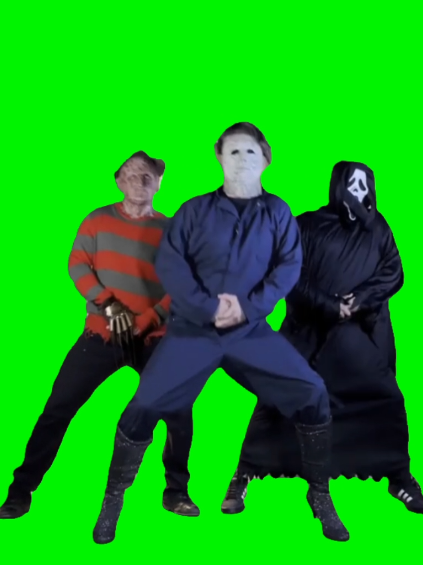 When the horror squad takes a break from killing ops to hit the dance floor Freddy, Mike, and Ghostface proving villains got moves too. Meme-ready for spooky edits, brainrot spam, or group chat chaos. #CapCutTemplate #SpookyDance #FreddyVsJason #MichaelMyers #Ghostface