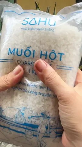 Muối SAHU muối biển tự nhiên tốt cho sức khoẻ