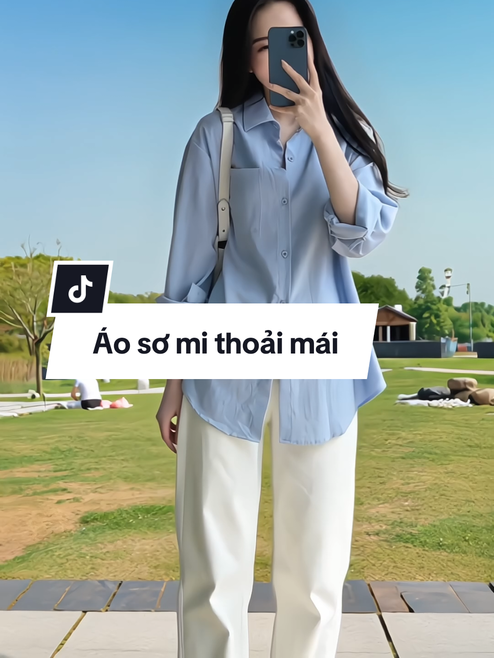 Áo sơ mi đũi xước form rộng dáng thoải mái chất mềm mịn #aosominu #aosomixinh #sominu #somidep #xuhuong 
