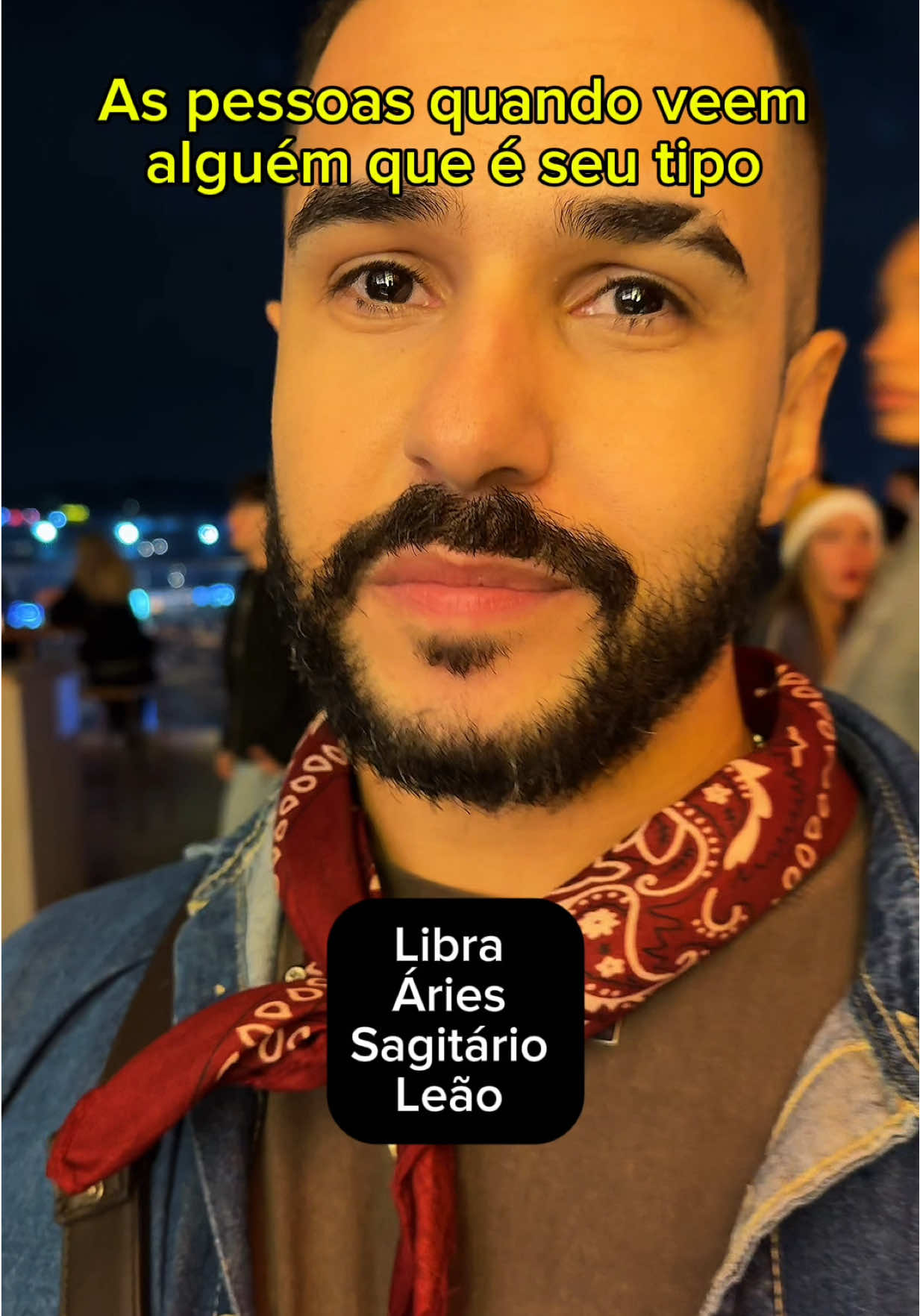 Aquela flertada no @The Town Festival. Eles vendo o crush: ♎♈♐♌ – “Oi, já passa seu @ que é mais rápido” Eu vendo o crush: ♏♑♍♒ – “Nem ligo 🙄 (mas já casei mentalmente)”