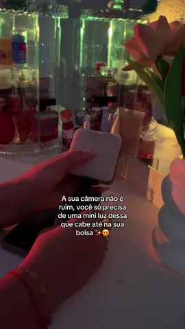 O led perfeito que vai mudar a qualidade dos seus vídeos #luzportatil #miniled #fyp #tiktokshop 