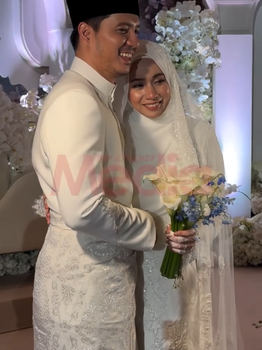 Malam nie semua x yah tido.hahaha. dah kencing Manis tahap potong kaki nie😝😝😝😝 . . #Repost @mediahiburanofficial ... Aww… Sweetnya pengantin baharu! 🥰 #MHnews #mediahiburan #amiraothman #fattahamin 