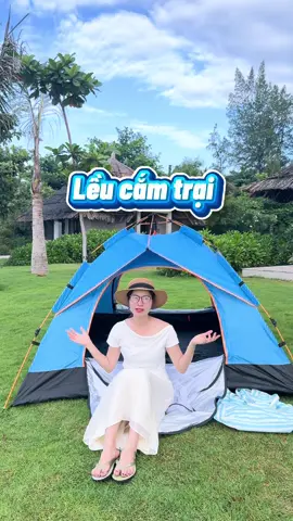 “Dựng nhanh – Chống mưa – Siêu gọn 🏕️ Lều cắm trại giúp bạn tận hưởng chuyến dã ngoại thoải mái và an toàn! #hathinhreview #leucamtrai #dulich #dangoai #tienloi” 
