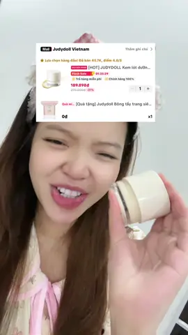 Đêm rồi thấy kem lót judy doll giá hời 😵‍💫#maikamereview 