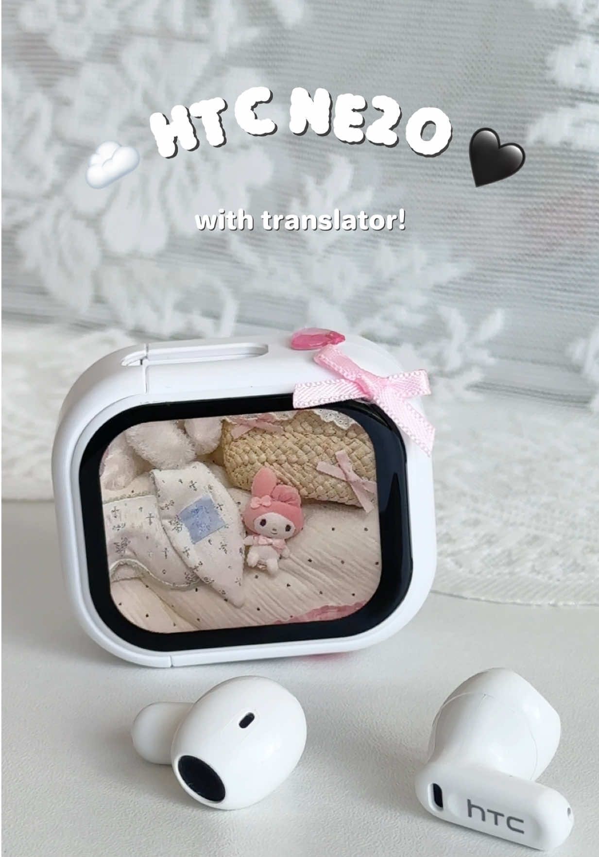 you can play flappy bird with this!? #tiktokshopsg #createtowin #htcearbuds #earbuds #bluetoothearphone 