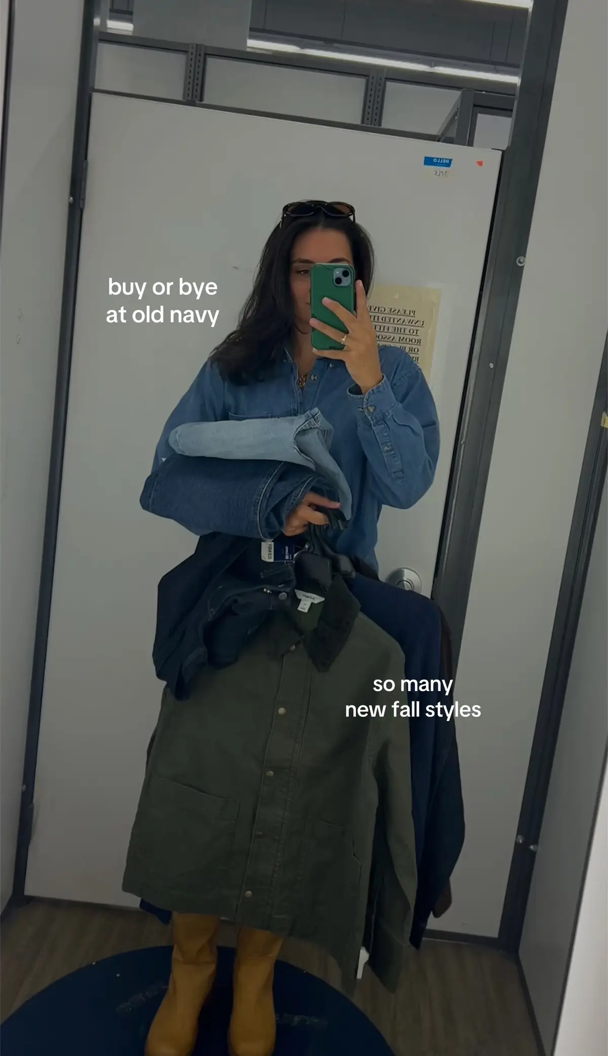 also a bunch of items on sale rn! you can find it all in my ShopMy 🍁🍂 #creatorsearchinsights #oldnavyfinds #fallfashion #fashionhaul #shopping 