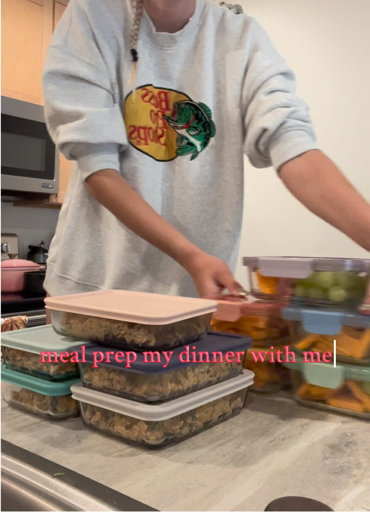 meal prep my dinner with me! 😛
