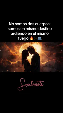 Cuando tu frente toca la mía, el universo recuerda su origen. No somos dos, somos uno en esencia, espejo y reflejo, luz que danza con luz. El fuego que nos envuelve es la señal de nuestra unión divina, purifica, transforma, eleva. No hay distancia, no hay tiempo, solo este instante eterno donde el alma reconoce al alma y descansa en su hogar.#almas gemelas#espiritualidad #amoreterno #reflexion #amor 