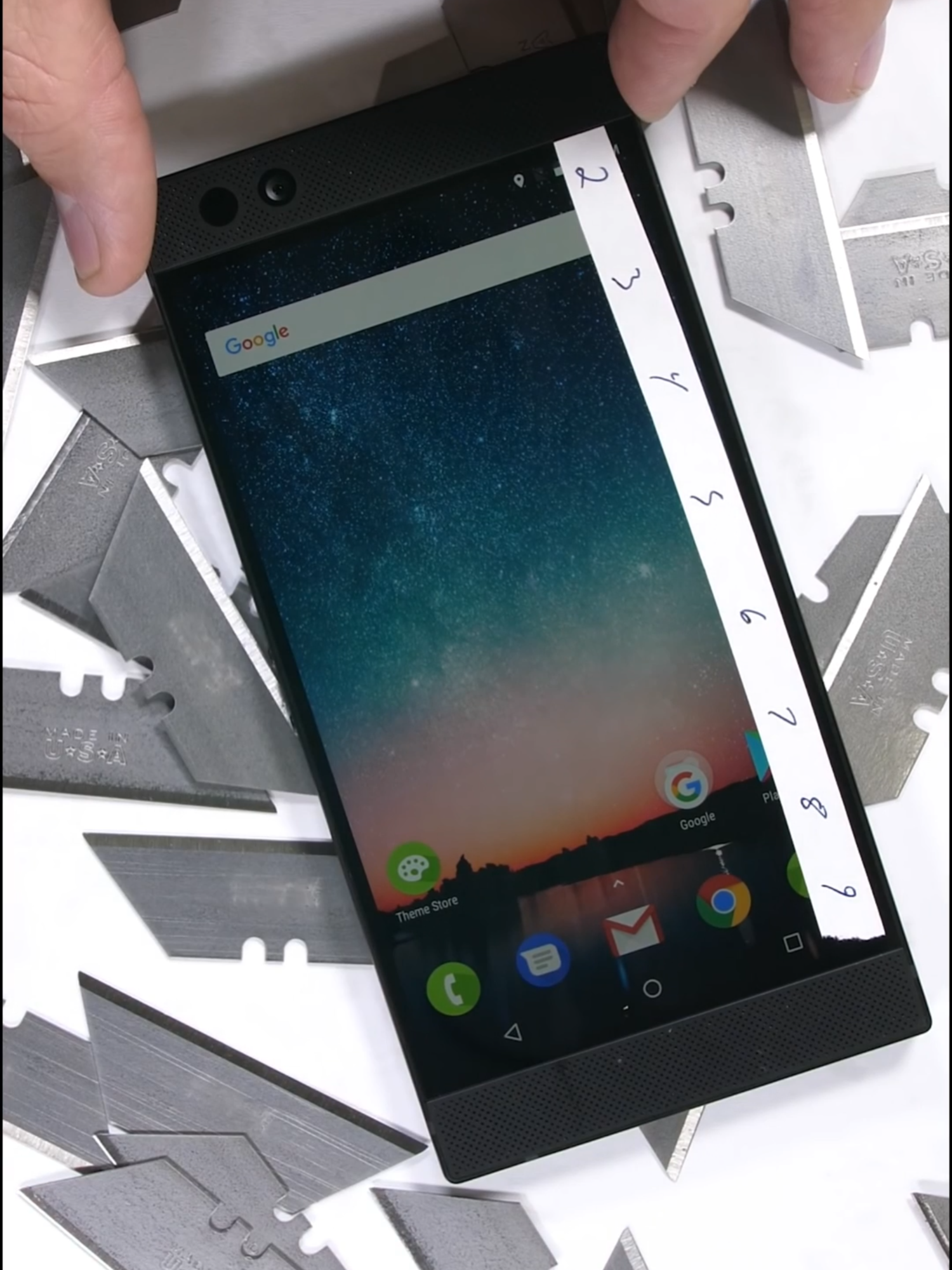 Part 1 : Razer Phone Durability test - Scratch BURN and BEND tested! #RazerPhone #DurabilityTest #ScratchTest #BendTest #TechReview