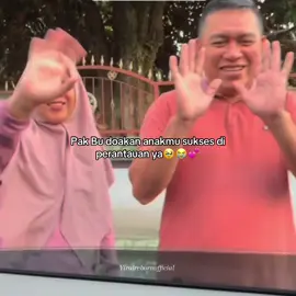 Pak Bu doakan anakmu sukses di perantauan ya🥹😭💕 #merantau #ayah #ibu #anak #sedih 