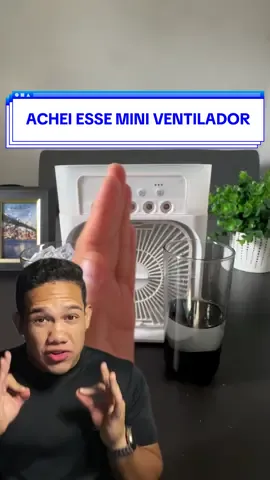 Esse mini Ventilador vai te salvar nos dias quentes e no Verão 😳