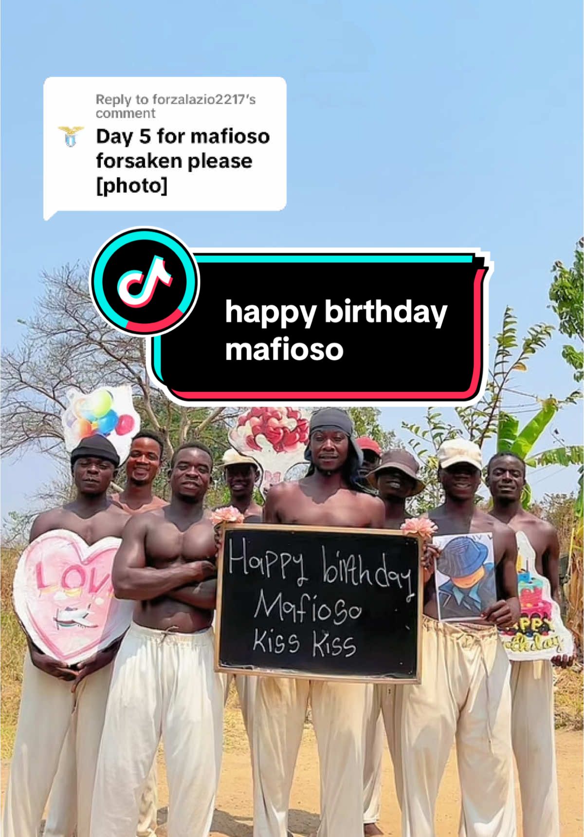Replying to @forzalazio2217#mafiosoforsaken #forsaken happy birthday mafioso