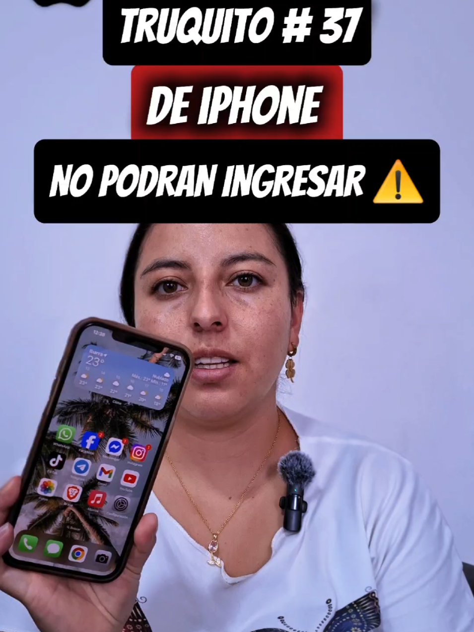 Truco de iPhone, como proteger mis aplicaciones? #SabiasQue #cuantopesa #iphonetips #iphonetricks #iphone 