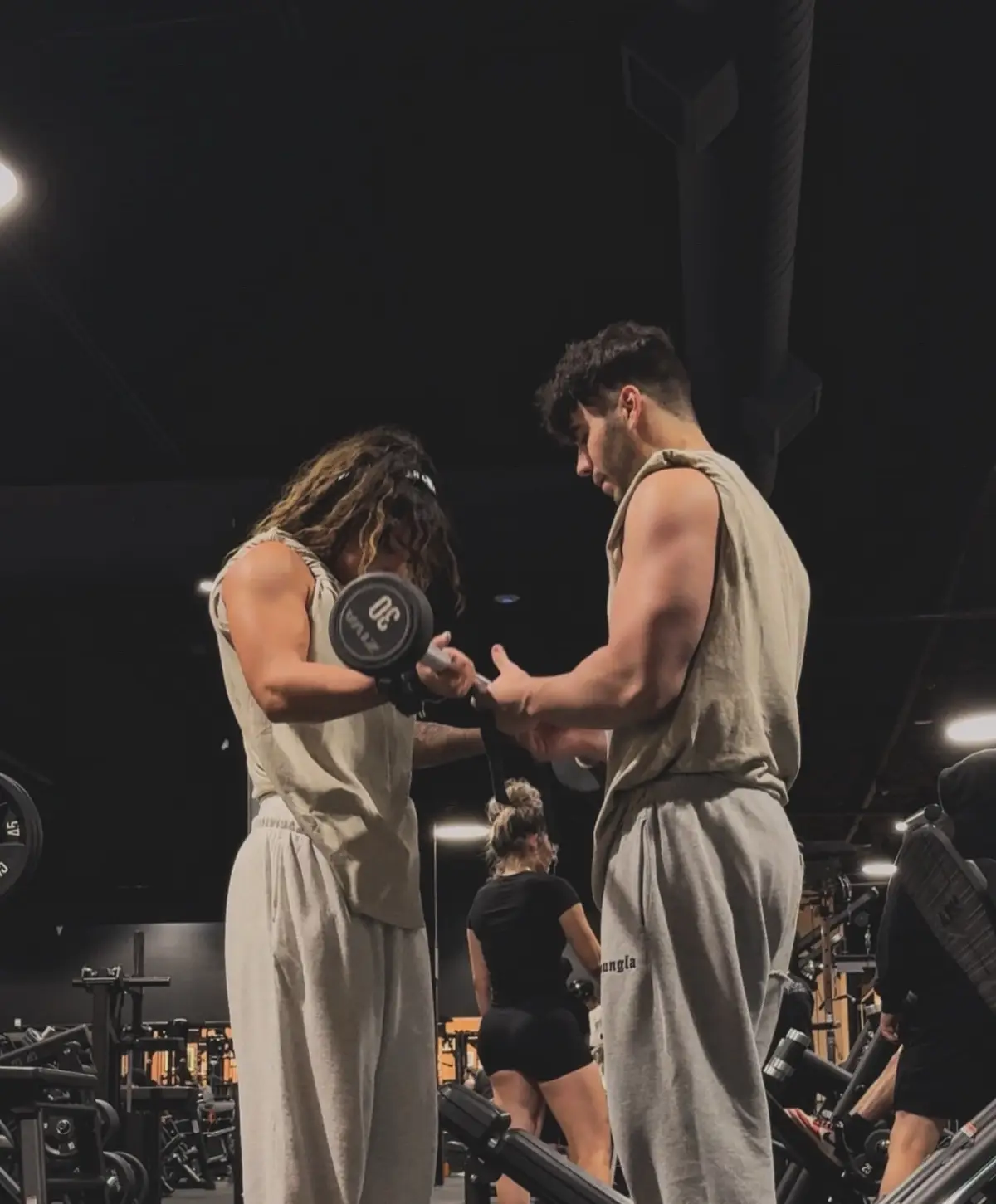 look at the eyes!! I LOVE YOU @slicey #GymTok #gymrelationship #gymmotivation #gymguys #guyswholift #gymistherapy #gymworkouts 