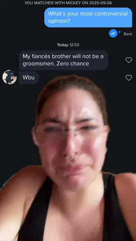 Every day that I post one of these, I get a worse and worse taste in my mouth. Will it ever go away? #tinder #lesbian #lgbt #datingapp #greenscreen 