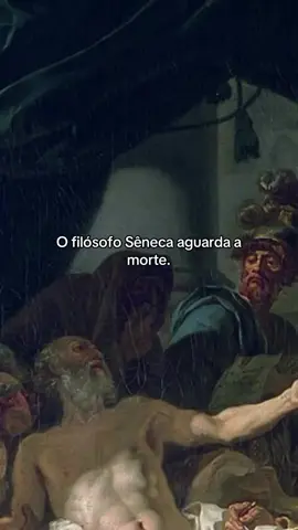 A Morte de Sêneca, 1773 Por Jacques-Louis David O filósofo estoico romano Sêneca é mostrado aceitando a sentença forçado a cometer suicídio imposta a ele pelo imperador Nero, apesar de ter sido injustamente ordenada. Sua esposa, Paulina, retratada à direita, é levada enquanto tenta, sem sucesso, o mesmo destino. Paulina foi impedida por ordem de Nero, pois ela própria já estava inconsciente. Seguiu-se um ato relatado por Tácito como um “período prolongado de sofrimento”. Nos eventos que se seguiram à cena retratada na pintura, Sêneca, ainda vivo e sofrendo, é levado a um banho quente, onde finalmente sucumbe aos ferimentos. Outras figuras na peça incluem um centurião enviado por Nero para testemunhar a morte e um discípulo que escreve as últimas palavras do filósofo. Conforme relatado por Tácito no Livro XV An, foram: “Veja”, disse ele, “que não tenho a liberdade de retribuir seus serviços com as últimas marcas da minha estima. Uma coisa, no entanto, ainda permanece. Deixo-lhe o exemplo da minha vida, o melhor e mais precioso legado que agora está em meu poder. Guarde-o em sua memória, e você ganhará imediatamente o aplauso devido à virtude e a fama de uma amizade sincera e generosa.” 📌 Atualmente no Petit Palais , em Paris. #fy #flypシ #pintura #historia #fyppppppppppppppppppppppp 