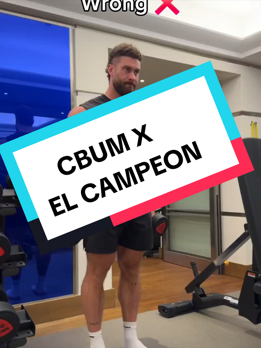 CBUM X El Campeon  #humor #cbum 