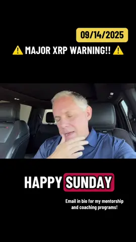 ⚠️MAJOR XRP WARNING!!#xrp #xrparmy #xrpnews #cryptocurrency #cryptonews 