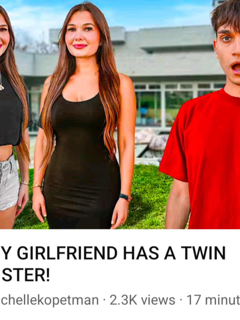 MY GIRLFRIEND HAS A TWIN SISTER! full video! #michellekopteman  #viral #fyp #foryoupage #blowup  @Boz Mofid  @Aurelia Dobre  @Lucas and Marcus  @Michelle Kopetman 