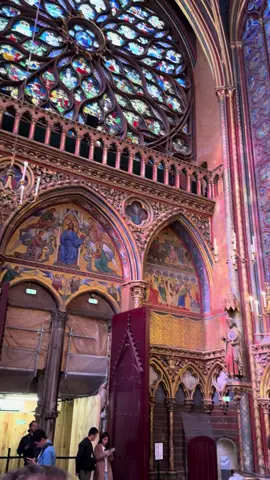 I’m not sure why I didn’t visit Sainte Chapelle during my 2007 trip, but my husband and I made it a priority during our 2022 Paris vacation. And I’m so incredibly glad we did! When you visit, be mindful of the details! #paris #foryoupage #saintechapelle #france #architecture 