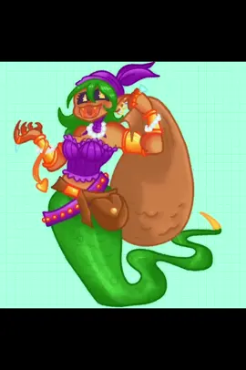 2nd post 😱😱 Another redraw of Naga gal Serpantina 😸💞💞😘 she’s beautiful 😈🐌 🏃‍♂️ #naga #snake #indiegames #digitalart #digitalartist 