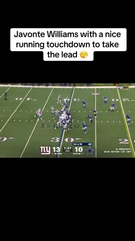 Javonte Williams looking like prime Zeke 😮‍💨 #fyp #nfl #football #dallascowboys #cowboysvsgiants 
