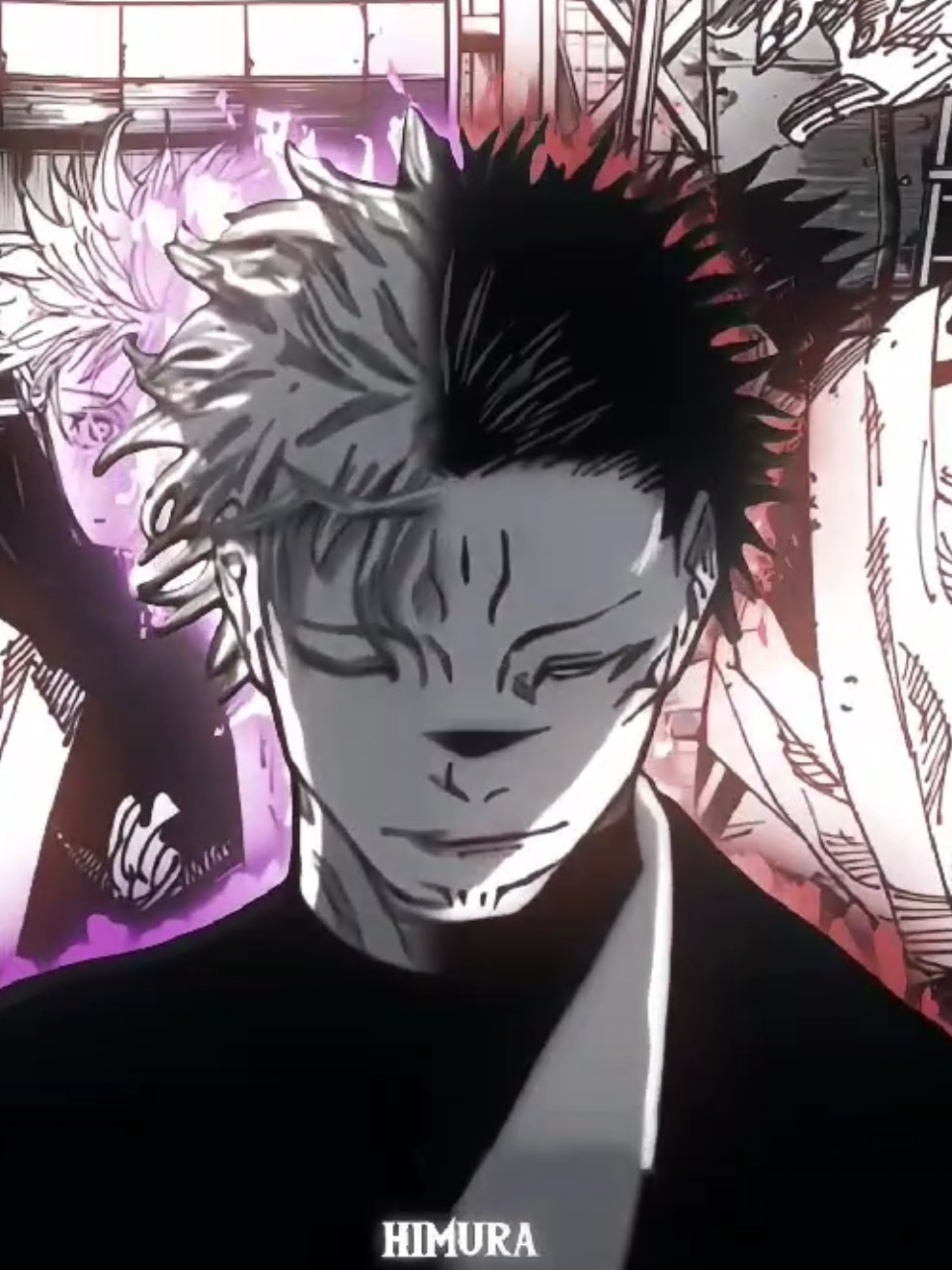 Main characters  #mangaedit #jujutsukaisen #gojousatoru #ryomensukuna #fyp 