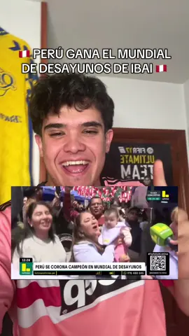 🇵🇪 PERÚ CAMPEÓN DEL MUNDIAL DE DESAYUNOS DE IBAI #fyp #humor #futbol #greenscreen 