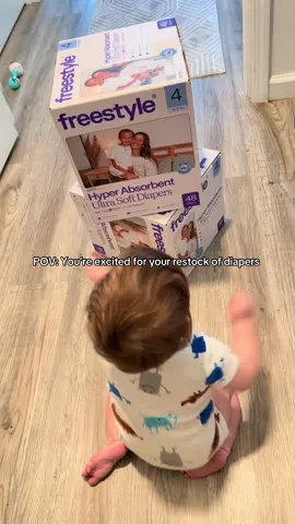 We’ve been loving the @freestyle.world diapers since switching to them ☺️ #motherhood #boymom #MomsofTikTok #postpartum #momlife