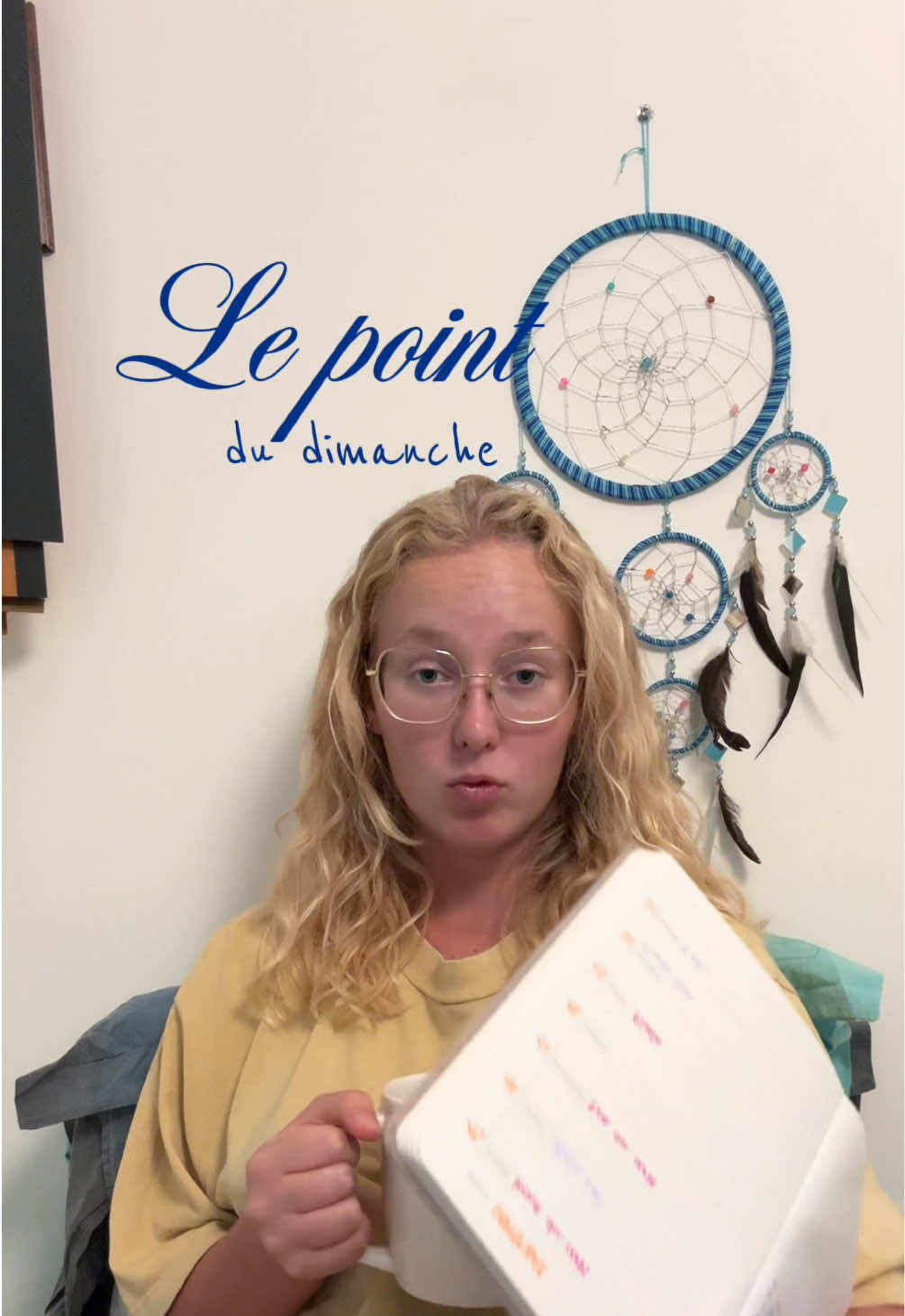 Épisode 1: Le point du Dimanche 📘 on plante les objectifs de la semaine à venir #objectifs #organisation #motivation #weekplan #CapCut 