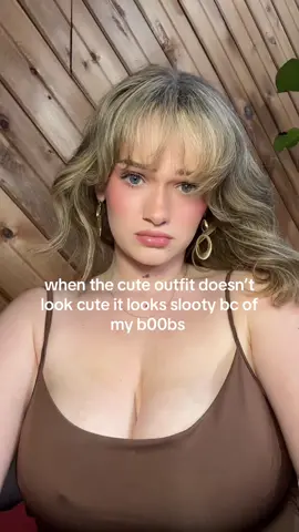 when the outfit said brunch but the boobs said bottle service 😅  #bigchestproblems #girlythings 