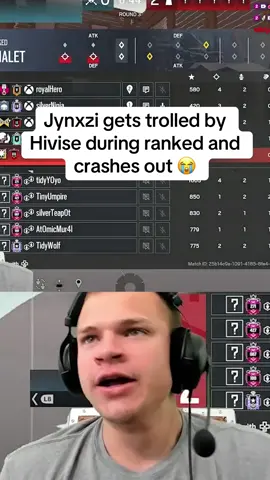 Valid crashout 😭😭 #jynxzi #jynxziclips #fyp #r6 #r6siege @Jynxzi 