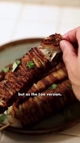 How to make the viral tortilla skewers, but Lao style! 🎉 This is part one of my new series where I recreate viral foods with a Lao twist. We’re starting with these skewers, and honestly, they surprised me and I’d definitely make them again. Each bite bursts with flavor from a meat mixture inspired by iconic Lao sausages. What’s the next viral dish I should make Lao-style? Find the full written recipe at www.saengskitchen.com #laofood #tortillakebabskewer #laofoodmovement #laosausage #EasyRecipe 