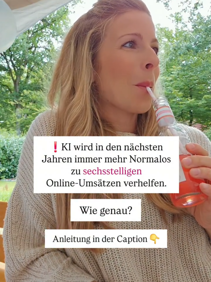 Die Frage ist: Bist du dabei – oder schaust du nur zu? Und nein – du musst dafür kein Tech-Nerd sein. Ich erklär’s dir Schritt für Schritt:  1️⃣ KI = dein Helfer im Mama-Alltag. Stell dir vor, du hast eine Assistentin, die 24/7 für dich arbeitet: ChatGPT schreibt deine Texte & Captions in Minuten statt Stunden. Canva Magic Write entwirft Vorlagen & Designs für Posts, Reels oder PDFs. CapCut mit KI schneidet deine Videos automatisch und macht sie professionell. Synthesia (oder HeyGen) erstellt komplette Videos mit KI-Avataren, sodass du nicht mal selbst vor die Kamera musst. Alles Dinge, die sonst ewig dauern – erledigt in wenigen Klicks.  2️⃣ Social Media = deine  Bühne. Du brauchst nur dein Handy, um deine Inhalte rauszubringen.  3️⃣ Business-Modell = High-Ticket Affiliate Marketing. Das heißt: Du verkaufst keine Billig-Produkte für 10 €, sondern hochwertige Angebote mit 50% Provision.  4️⃣ Ergebnis: Du baust dir ein skalierbares Standbein auf, das perfekt in den Mama-Alltag passt – weil 1–2 Stunden am Tag reichen, um loszulegen. Genau so habe ich mir mein eigenes Einkommen neben Job & Kind aufgebaut – und genau das kannst du auch.  👉 Schreib mir „2025“ in die DMs oder Kommis, und ich zeige dir kostenlos, wie du starten kannst. #mamagedanken #mamakarriere #nebeneinkommen #digitalesmarketing #elternzeitverlängern 